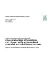 Rekomendācijas ietvarstādu lietošanai mežu atjaunošanā atkarībā no stādīšanas sezonas